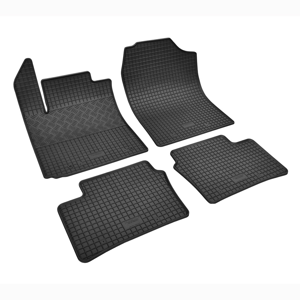 Car Lux Alfombrillas de goma a medida para Kia Picanto III desde 2017