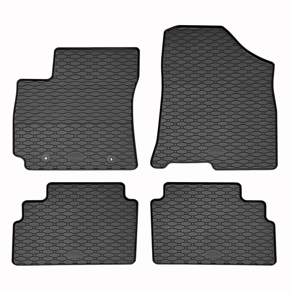 Car Lux Alfombras alfombrillas de goma a medida para Hyundai Kona II desde 2023