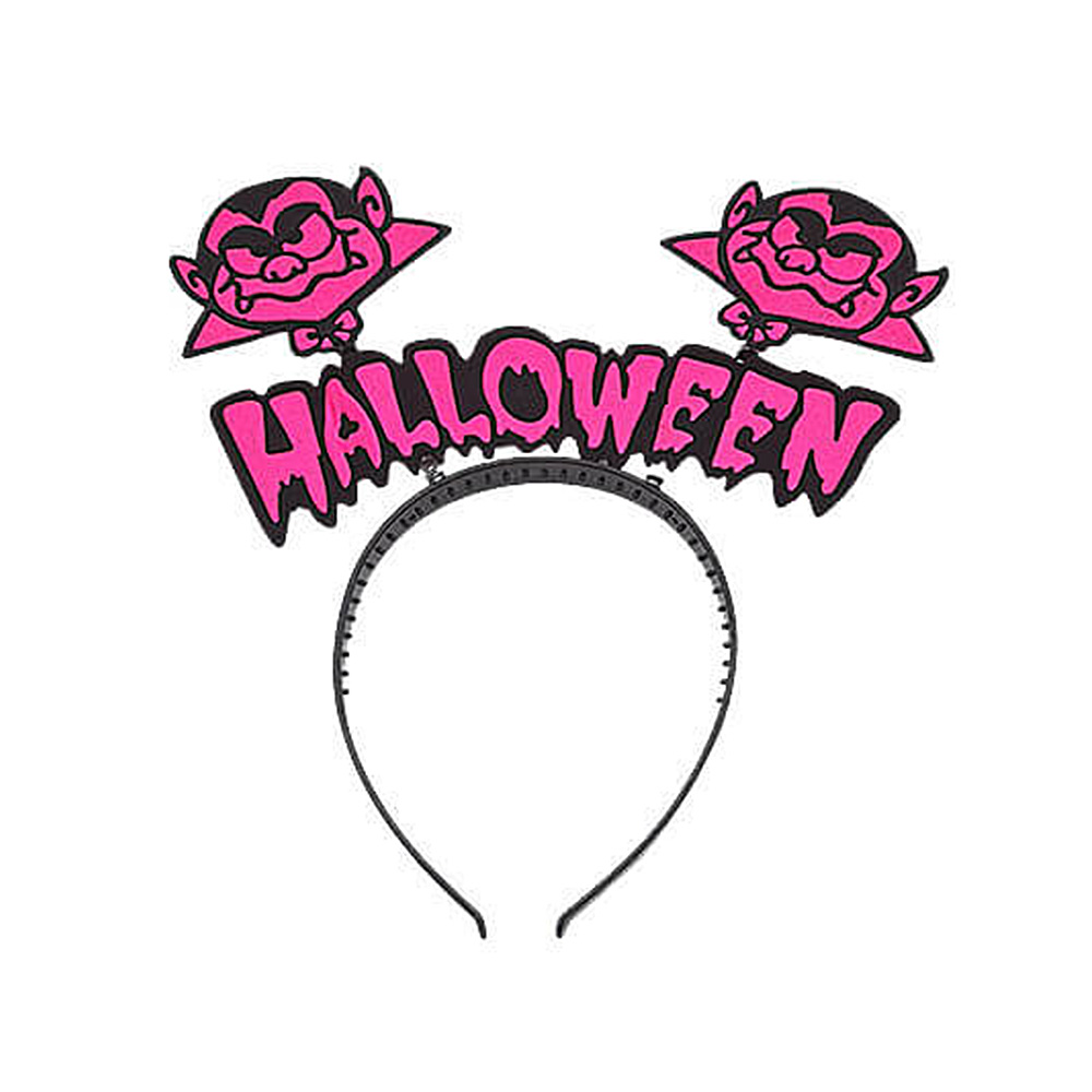 Diadema Halloween con personaje vampiro