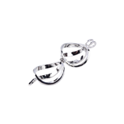 miniatura Colgante Jaula Llamador de Ángeles esfera 34x22.5x22.5 mm 3