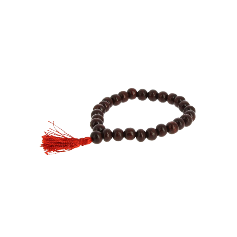 Creatulote Pulsera mala madera oscura