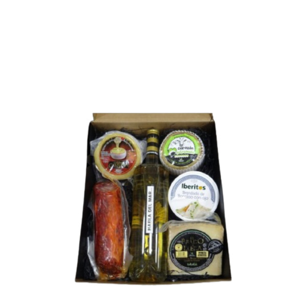 Corazón Extremeño Cesta Regalo Navidad Lote Regalo Gourmet Talayuela