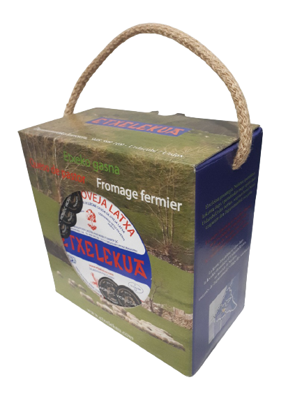 Caja de Regalo Autentico Queso Semicurado de Oveja