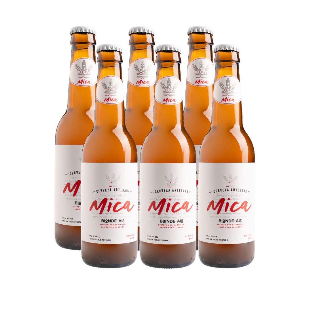 Cerveza Mica Pack Mica Blonde Ale - 6x33 cl