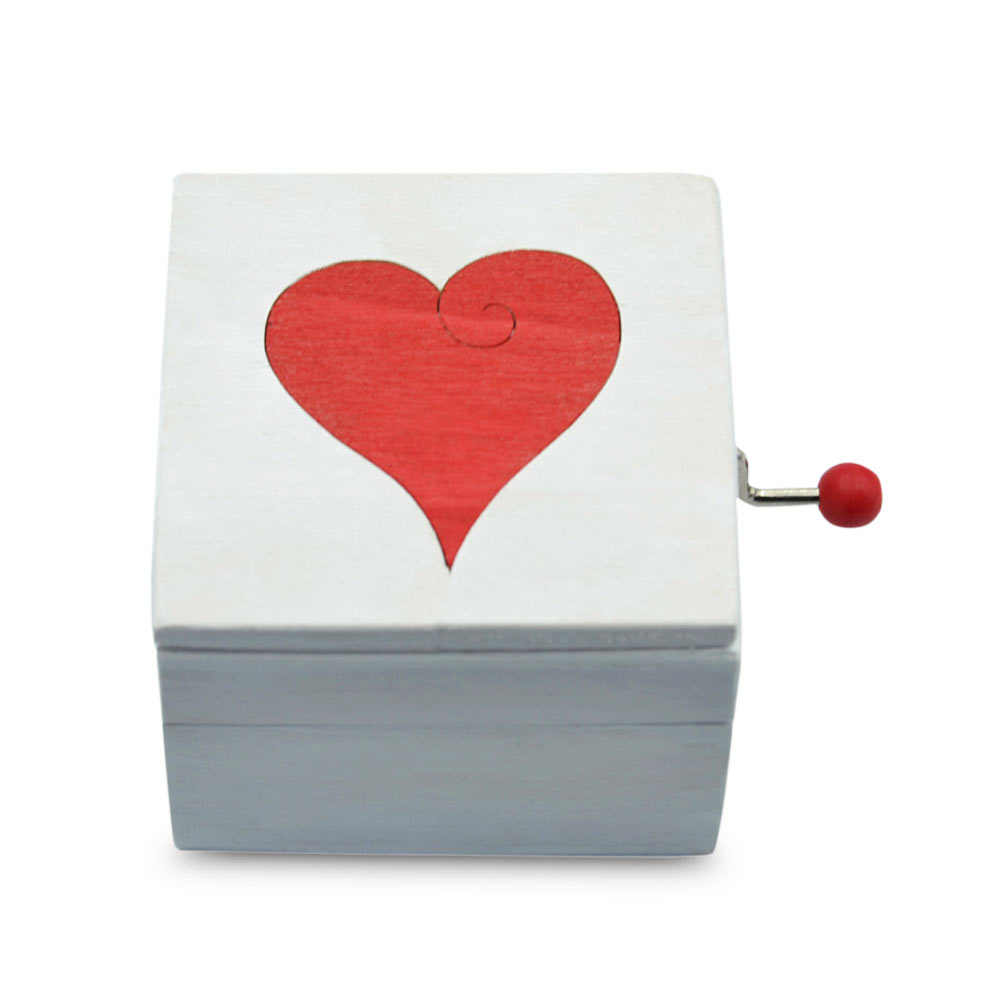 Caja de música corazón