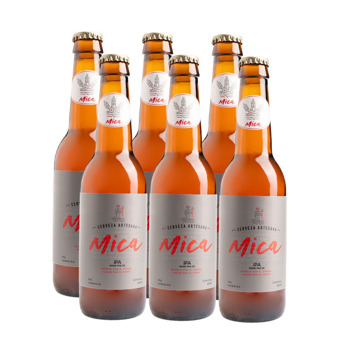 Cerveza Mica Pack Mica Monuntain Ipa  - 6x33 cl