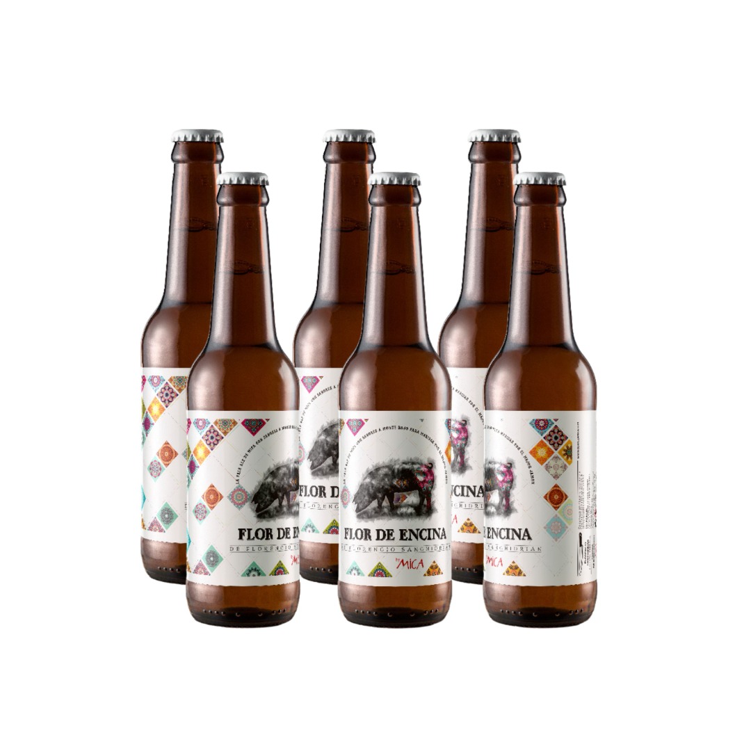 Cerveza Mica Pack Flor de Encina - 6x33 cl