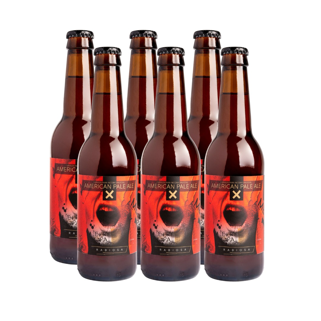 Cerveza Rabiosa Pack Rabiosa APA - 6x33 cl