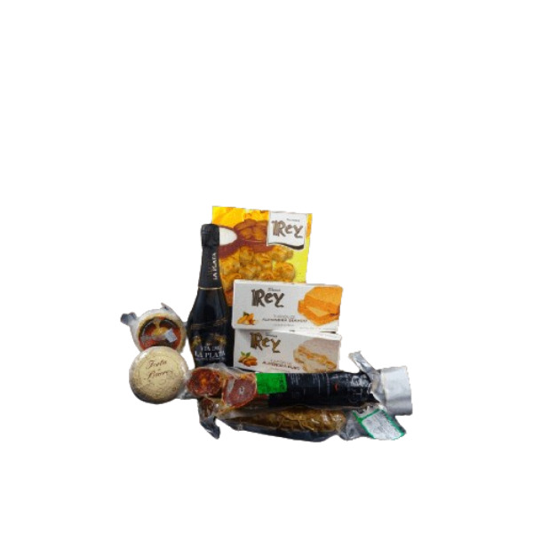 Corazón Extremeño Cesta Regalo Navidad Lote Gourmet Vía de la Plata