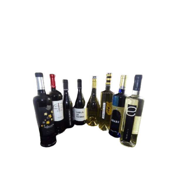 Corazón Extremeño Cesta Regalo Navidad Lote Degustación Vinos Extremadura