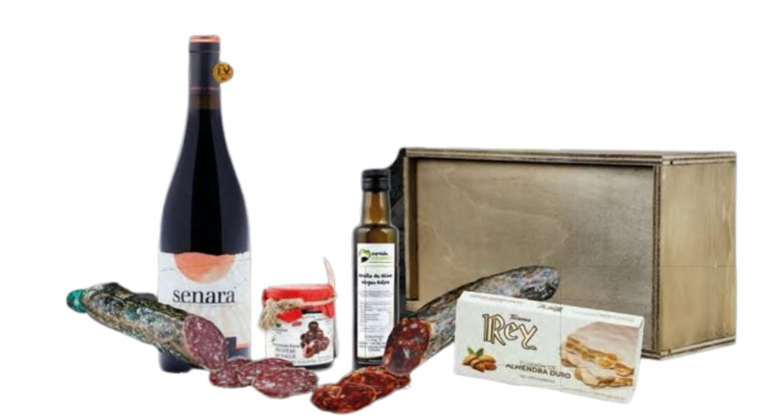Cesta Regalo Navidad Lote Gourmet Castuera