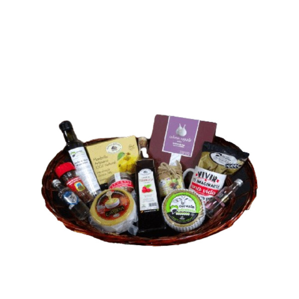 Corazón Extremeño Cesta Regalo Gourmet Coria