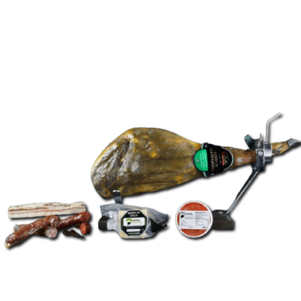 Corazón Extremeño Cesta Regalo Navidad Lote Gourmet Talarrubias