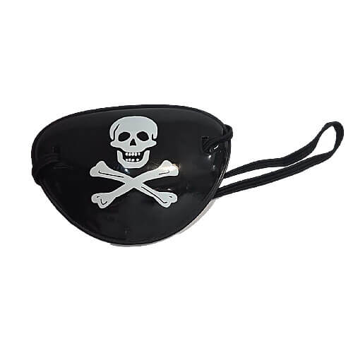 Parche Pirata PVC Talla única