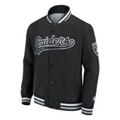 miniatura Imagen CHAQUETA FANATICS LAS VEGAS RAIDERS NEGRO 00SH VARSITY JACK 03P5 00SH-01MD-8D-L0W JACKET