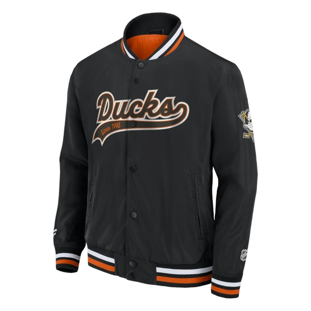 Imagen CHAQUETA FANATICS ANAHEIM DUCKS NEGRO 00SH VARTITY JACKET 03P5 00SH-032U-2BD-L0W JACKET