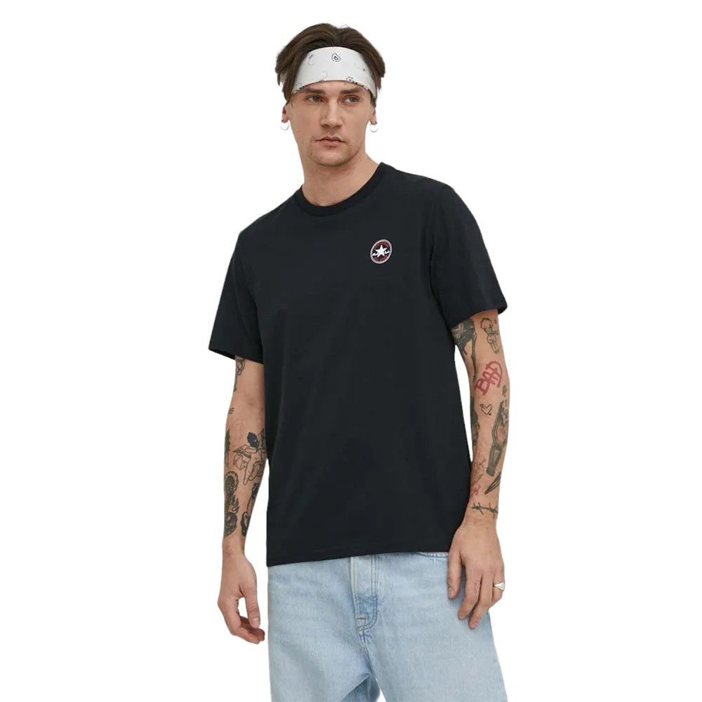 Imagen CAMISETA CONVERSE CORE CHUCK PATCH NEGRO 10026565-A02 T SHIRT