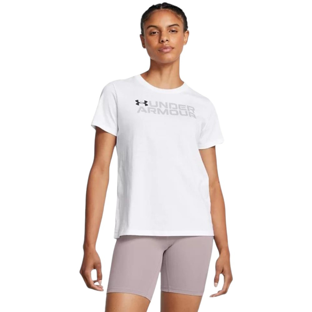 Imagen CAMISETA UNDER ARMOUR W BL PACK SS BLANCO 1386847-100 T SHIRT