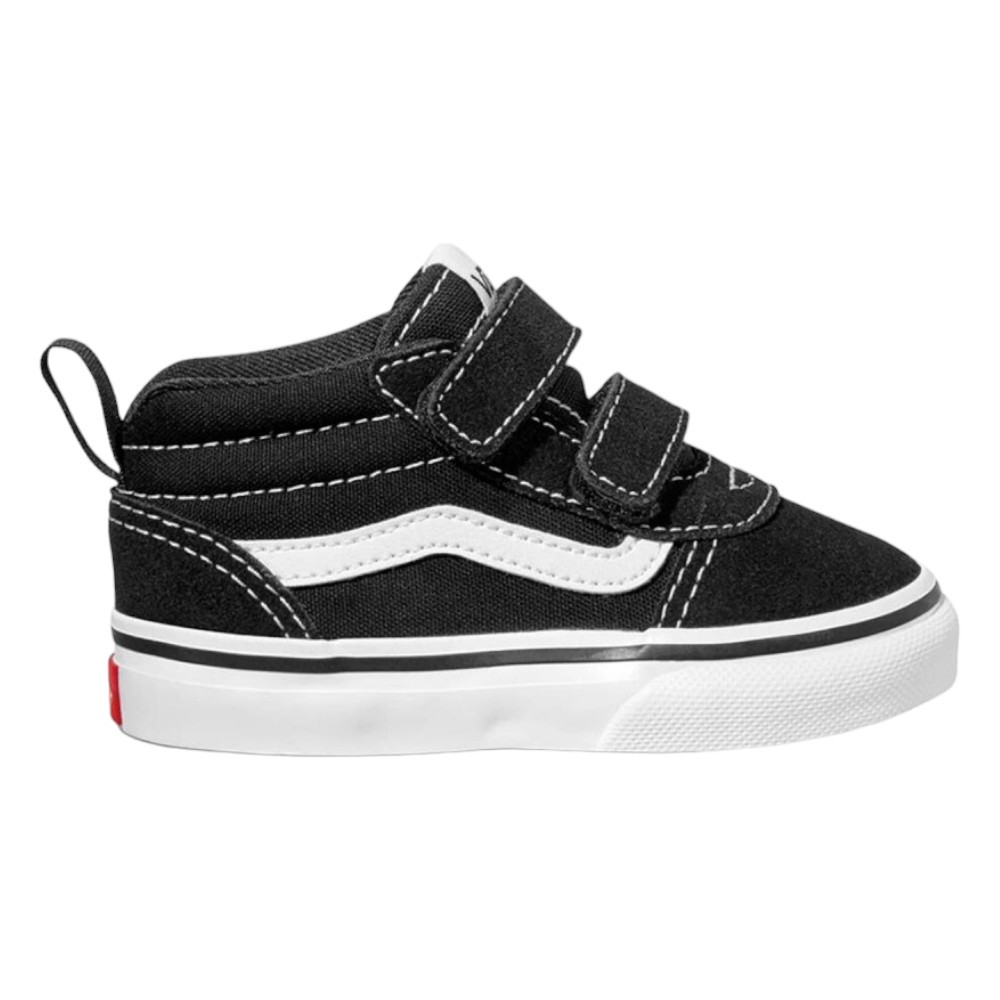 Imagen ZAPATILLAS VANS WARD SUEDE CANVAS MID NEGRO BLANCO TD VN0A5HYXIJU1 BOTA NIÑOS