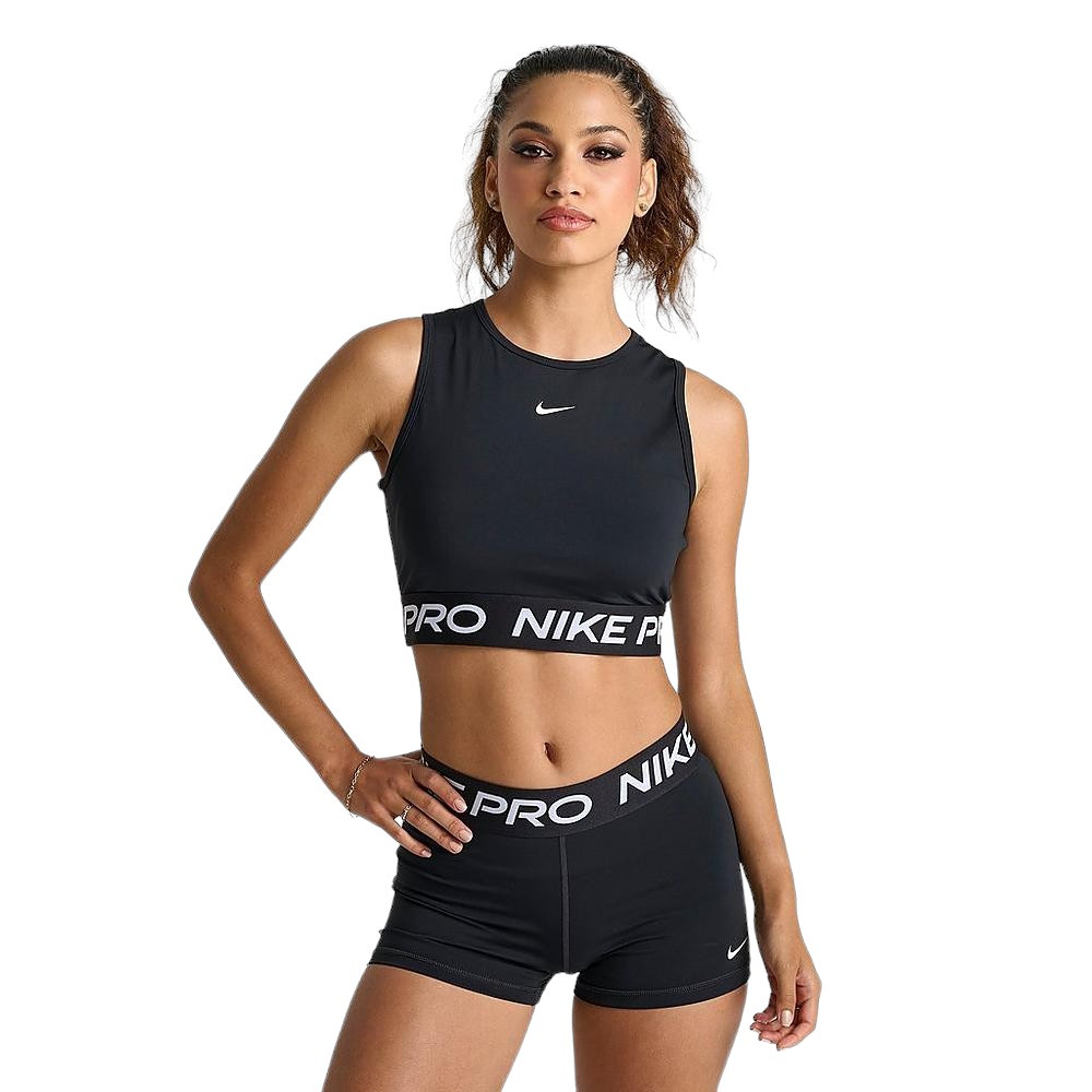 Imagen CAMISETA NIKE PRO DF 365 CROP TANK NEGRO FZ3615-010