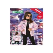 miniatura Disfraz años 60 Niña Infantil Rosa Chicle