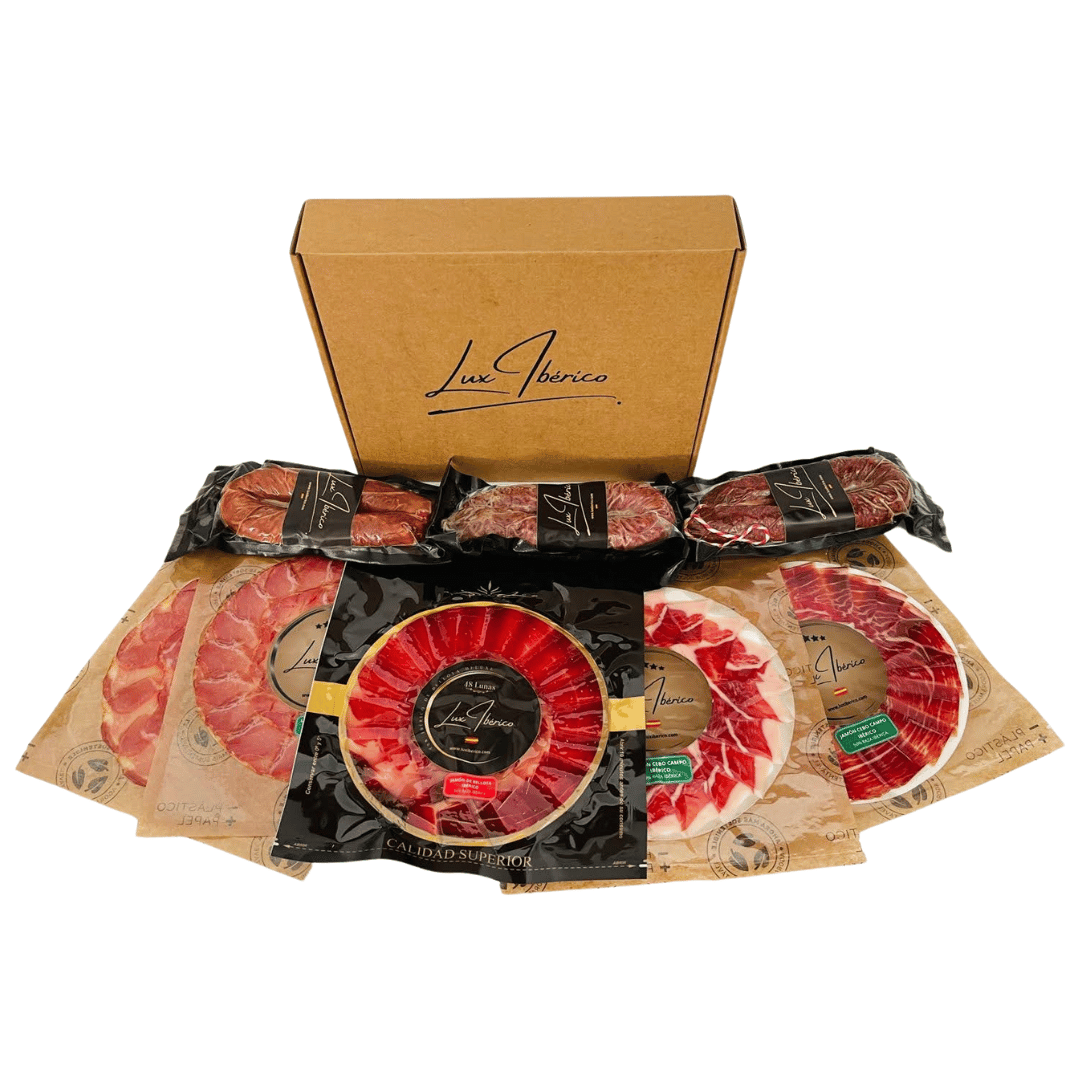 Caja Regalo LuCaja Regalo Gourmet - Tradición Ibéricax Ibérico