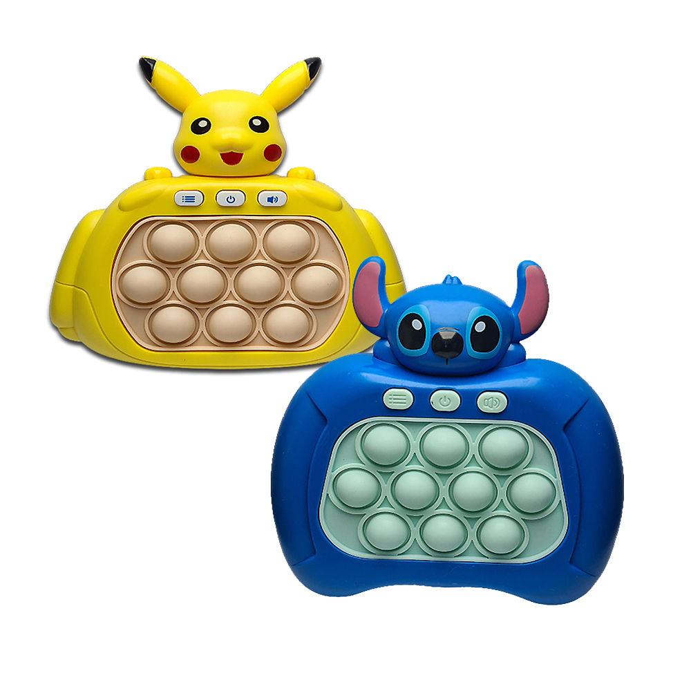 Pack Popit eléctronico Ratón eléctrico y stitch - Juego niños y adultos