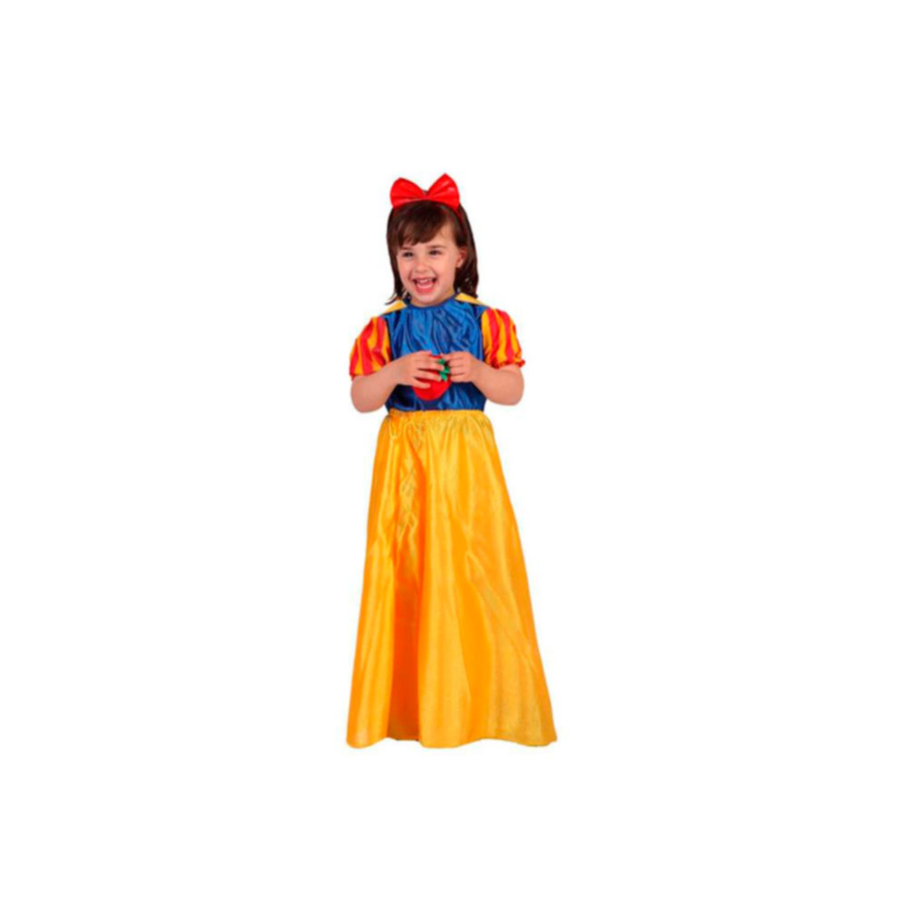 Disfraz infantil niña Princesa de las Nieves - Talla 3-4 años