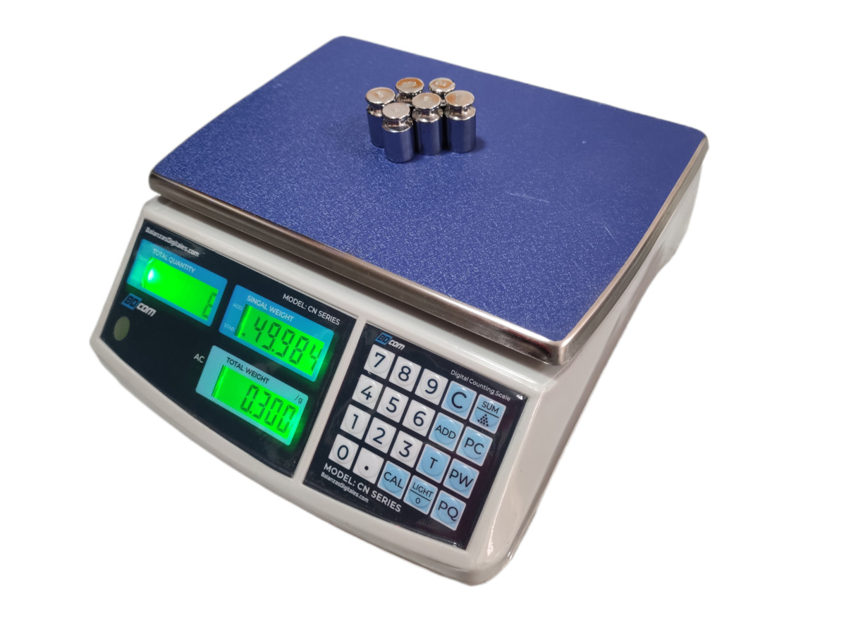 Balanza cuenta piezas BDCOM CN-30K - 30Kg x 1g