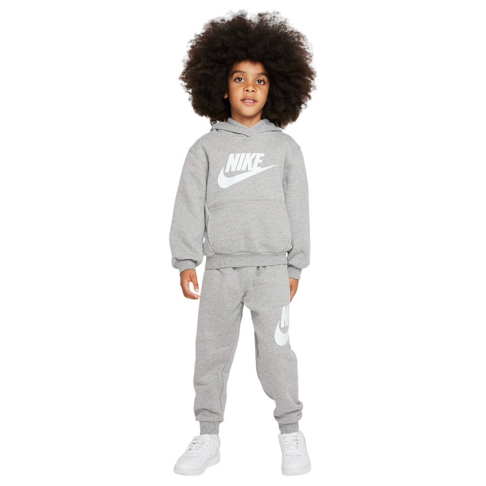 Imagen CHANDAL NIKE CLUB FLEECE SET GRIS TRACKSUIT 86L135-042 NIÑOS