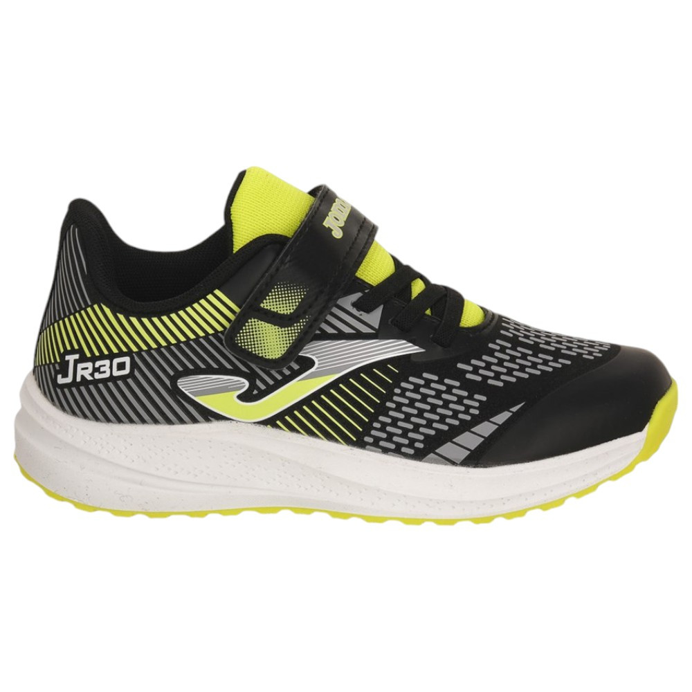 Imagen ZAPATILLAS JOMA JR30 JR 2401 NEGRO AMARILLO FLUOR JR30W2401V RUNNING NIÑO