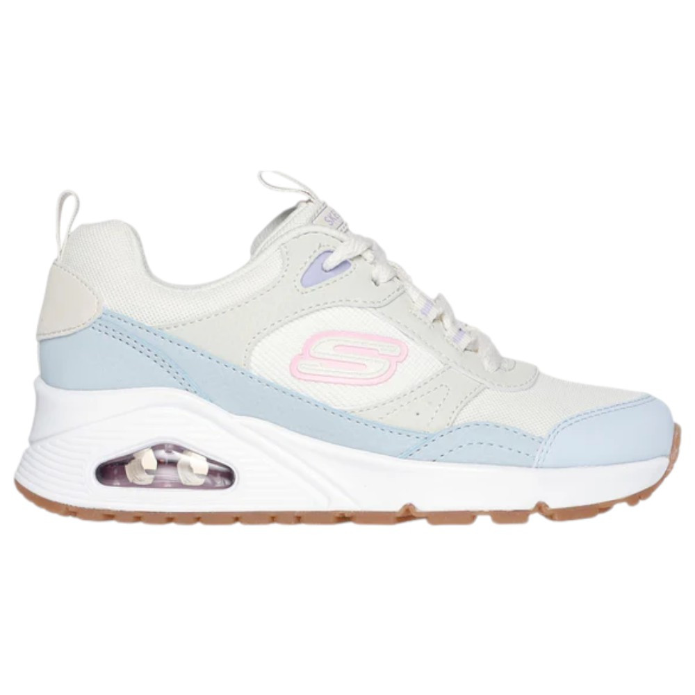 Imagen ZAPATILLAS SKECHERS UNO MESH MODE NATURAL MULTICOLOR 310567L-NTMT