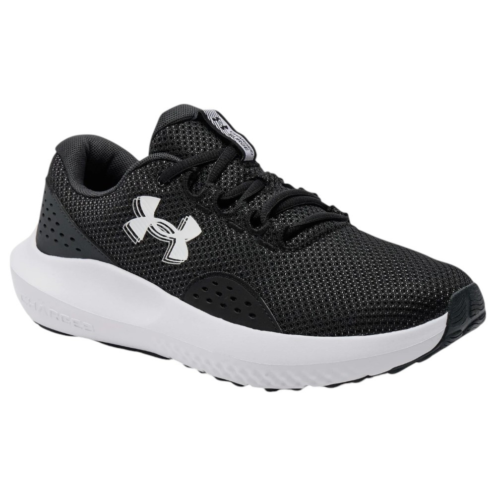 Imagen ZAPATILLAS UNDER ARMOUR SURGE 4 NEGRO BLANCO 3027000-001 RUNNING HOMBRE