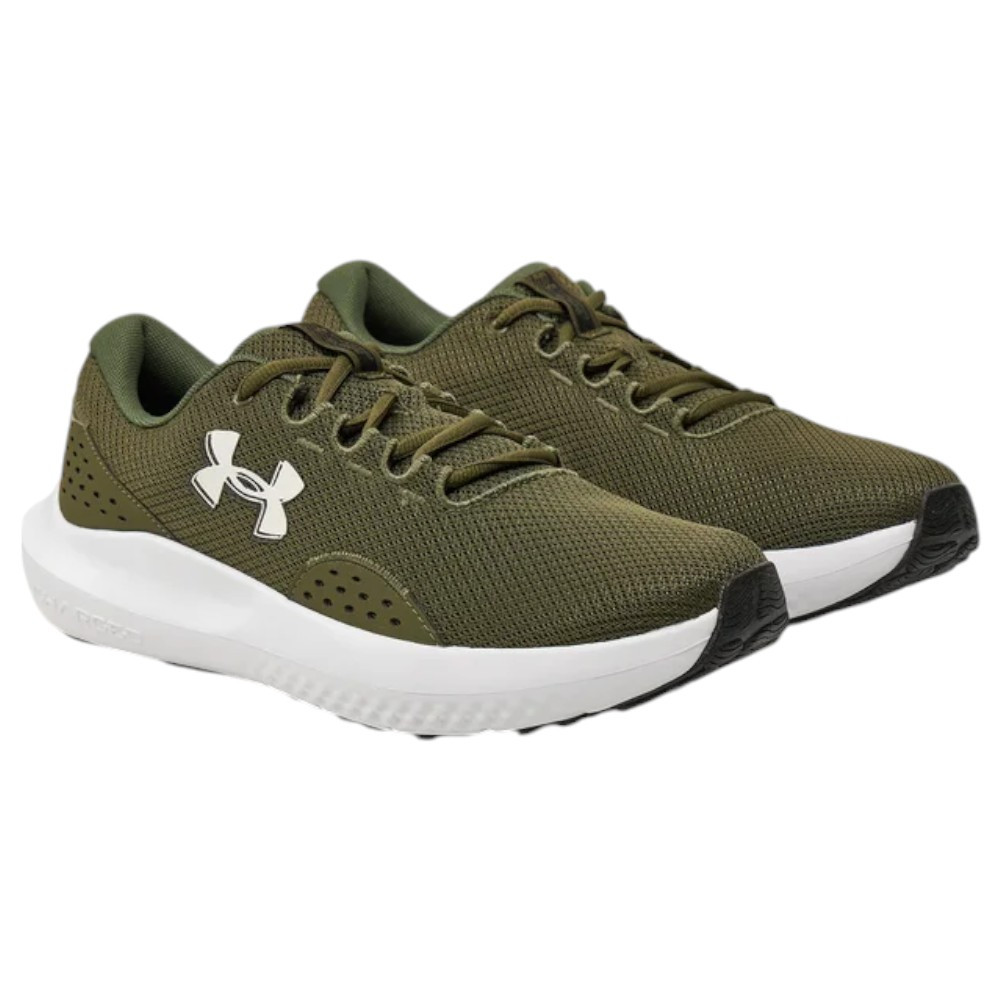 Imagen ZAPATILLAS UNDER ARMOUR SURGE 4 VERDE OLIVA 3027000-301 RUNNING HOMBRE
