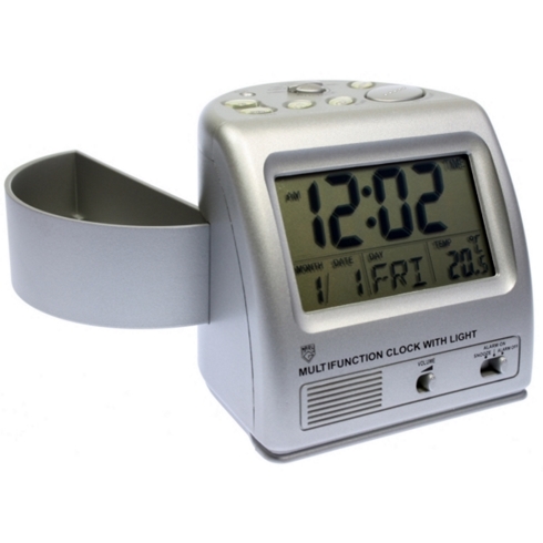 Mary G Despertador Mary-g C37     Con Luz,repeticion,calendario Y Termo