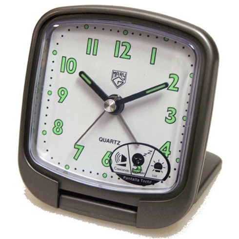 Mary G Despertador Mary-g A-808-mt Repeticion Luz Crescendo Color Titan