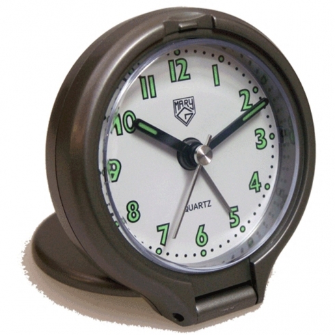 Mary G Despertador Mary-g A-802-mt Plegable Viaje Color Titanium