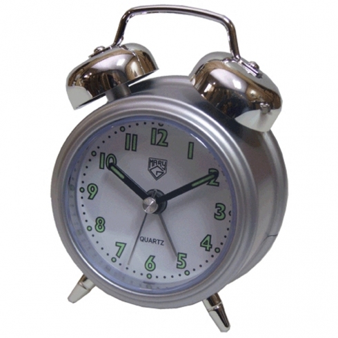 Mary G Despertador Mary-g A-810-mt Sonido Beep Color Plata