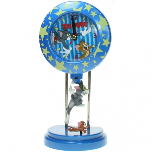 Tom & Jerry Reloj Infantil Tom & Jerry Mod. 99030 Pendulo Color Azul