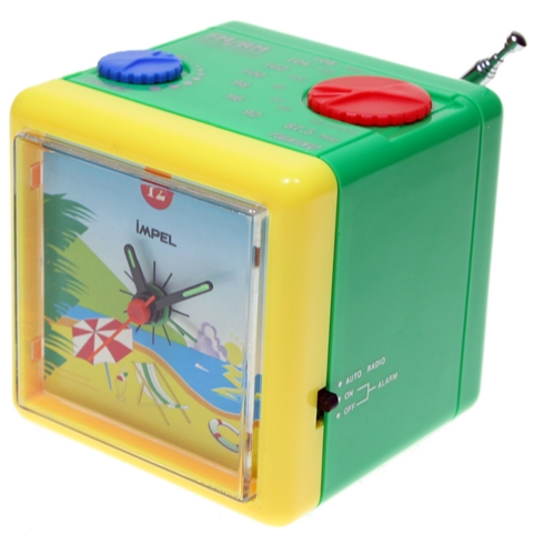 Impel Radio Reloj Despertador De Viaje Imper 401 Funciona Con Pilas