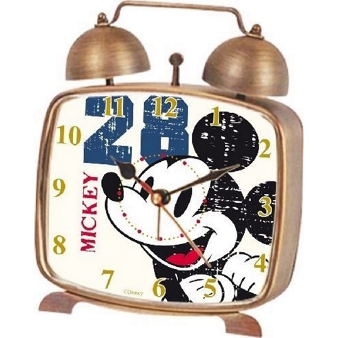 Disney Despertador Cuadrado Mickey Wd-7371-mk28