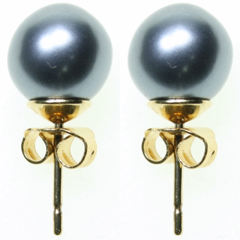 Perlas Mallorca Pendientes Perlas Mallorca P.negra 10mm. Pm-73080