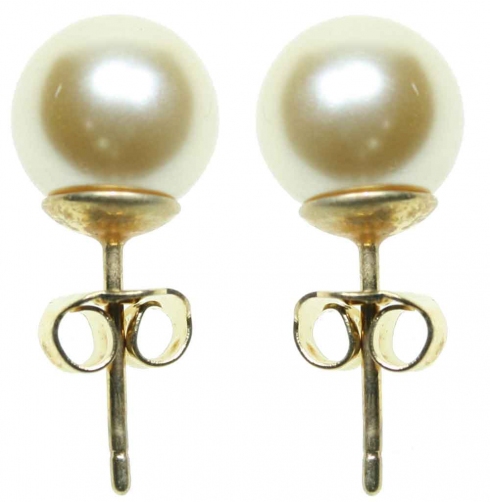 Perlas Mallorca Pendientes Perlas Mallorca P.nuez 9mm. Pm-73009