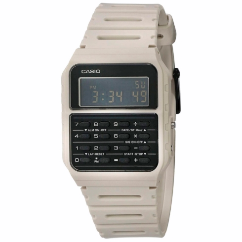 CASIO Casio Vintage Ca-53wf-8bcf Reloj De Pulsera Digital Para Unisex Color Blanco