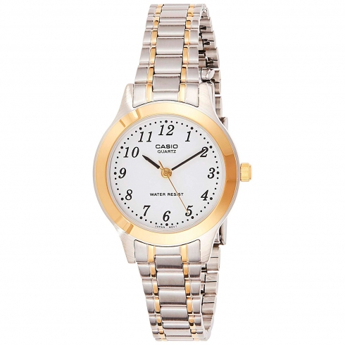 CASIO Casio Collection Ltp-1263pg-7bef Reloj De Pulsera Analógico Para Mujer Color Pla