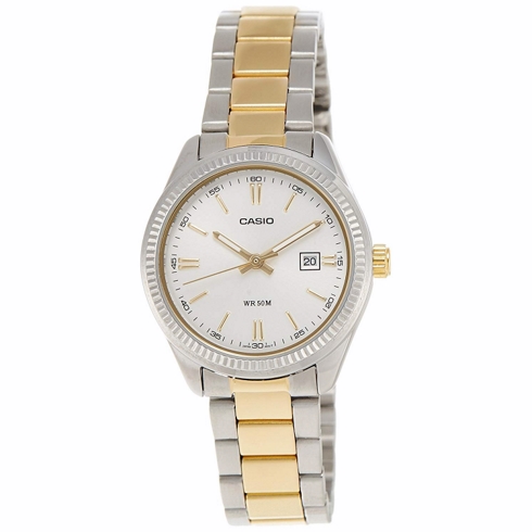 CASIO Casio Collection Ltp-1302psg-7avef Reloj De Pulsera Analógico Para Mujer Color D