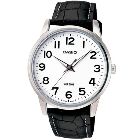 CASIO Casio  Mtp-1303l-7bdf Reloj De Pulsera Analógico Para Hombre Color Negro