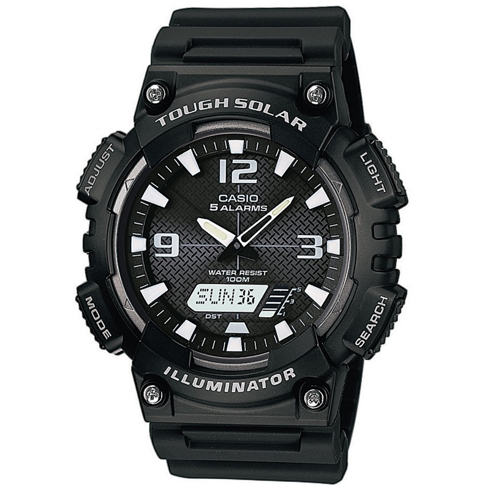 CASIO Casio Tough Solar Aq-s810w-1avef Reloj De Pulsera Analógico / Digital Para Hombr