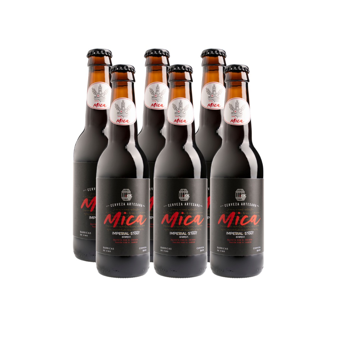 Cerveza Mica Pack Mica Imperial Stout - 6x33 cl