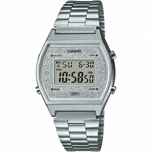 CASIO Casio Collection B640wdg-7df Reloj De Pulsera Digital Para Unisex Color Plateado